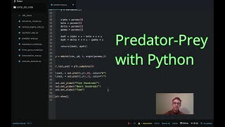 Python Code for Predator-Prey Model