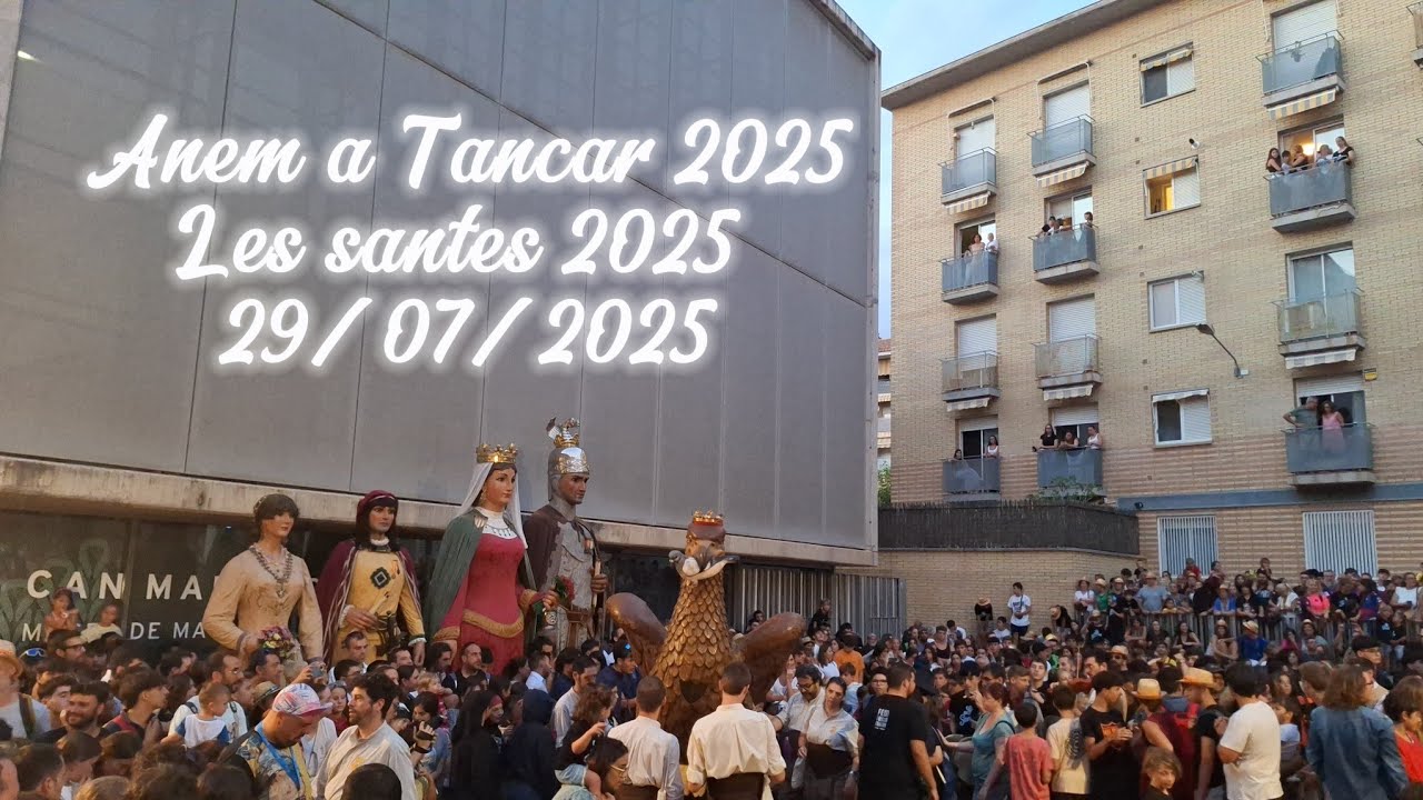 Anem a tancar 2025 - Les Santes - 29/07/2025