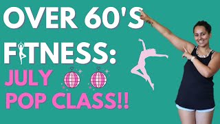 Pop Aerobic Dance Workout - Over 60s Fitness | Mature Movers || Rosaria Barreto