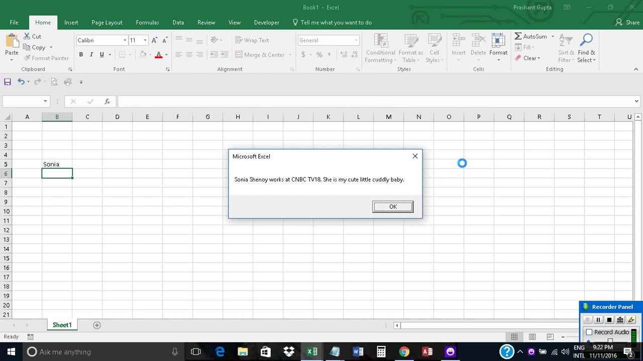 why does research keep popping up in excel