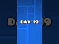 Playing a Recent Tab Level Everyday: DAY 19 #geometrydash