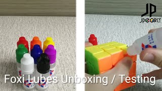 Foxi Lubes Unboxing /Testing | jpearly.com