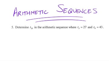 72 Arithmetic Sequences