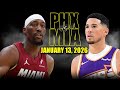 Phoenix Suns vs Miami Heat Full Game Highlights – January 13, 2026 | NBA Season