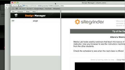 18-Introduction to Columns - Photoshop to HTML Websites with SG3