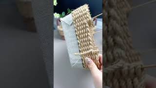DIY Basket Beginner's Guide How to Make a Beautiful Rope Basket with Handle #diy #craft #handmade