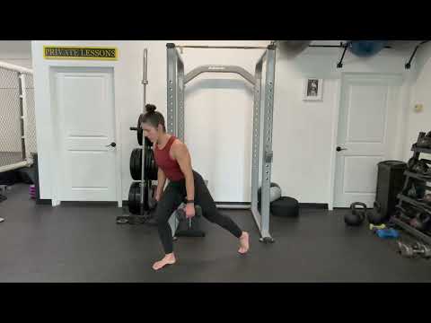Dumbbell Reverse Lunge Demo