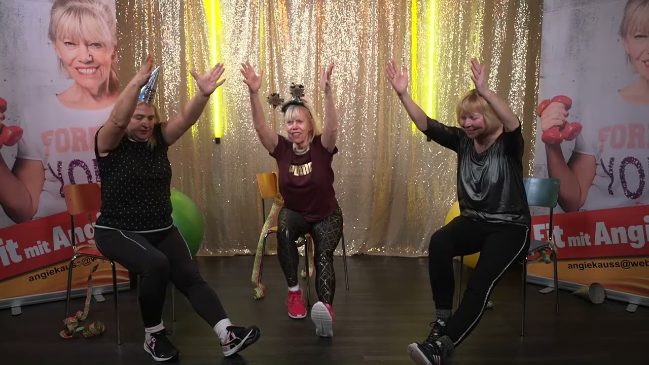 Kausskanns! Fit mit Angie Folge 121 / Silvester Special 2 / Im Sitzen