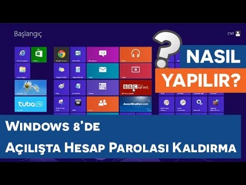 Video: Windows 8'de şifre Nasıl Kaldırılır