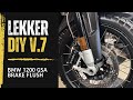 BMW GSA 1200 Brake flush