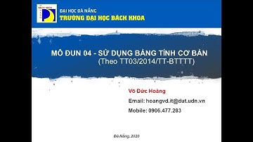 IU04 - Bài 1 - Giới thiệu Microsoft Excel 2016