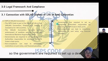 The Role of the ISPS Code in Enhancing Port Security