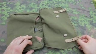 Wwii History U0026 Reenacting  Texled German M31 Breadbag From Atthefrontcom