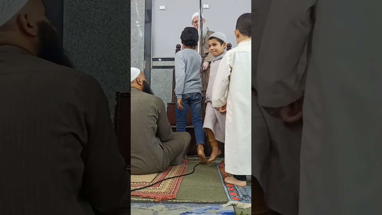 أطفال على منهاج النبوة يقبلون يد شيخنا وشيخهم | الشيخ رسلان - Sheikh Raslan - Cheikh Raslan