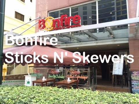 burgos circle taguig metro manila Bonfire Sticks N' Skewers Burgos Circle Bonifacio Global City Taguig by HourPhilippines.com