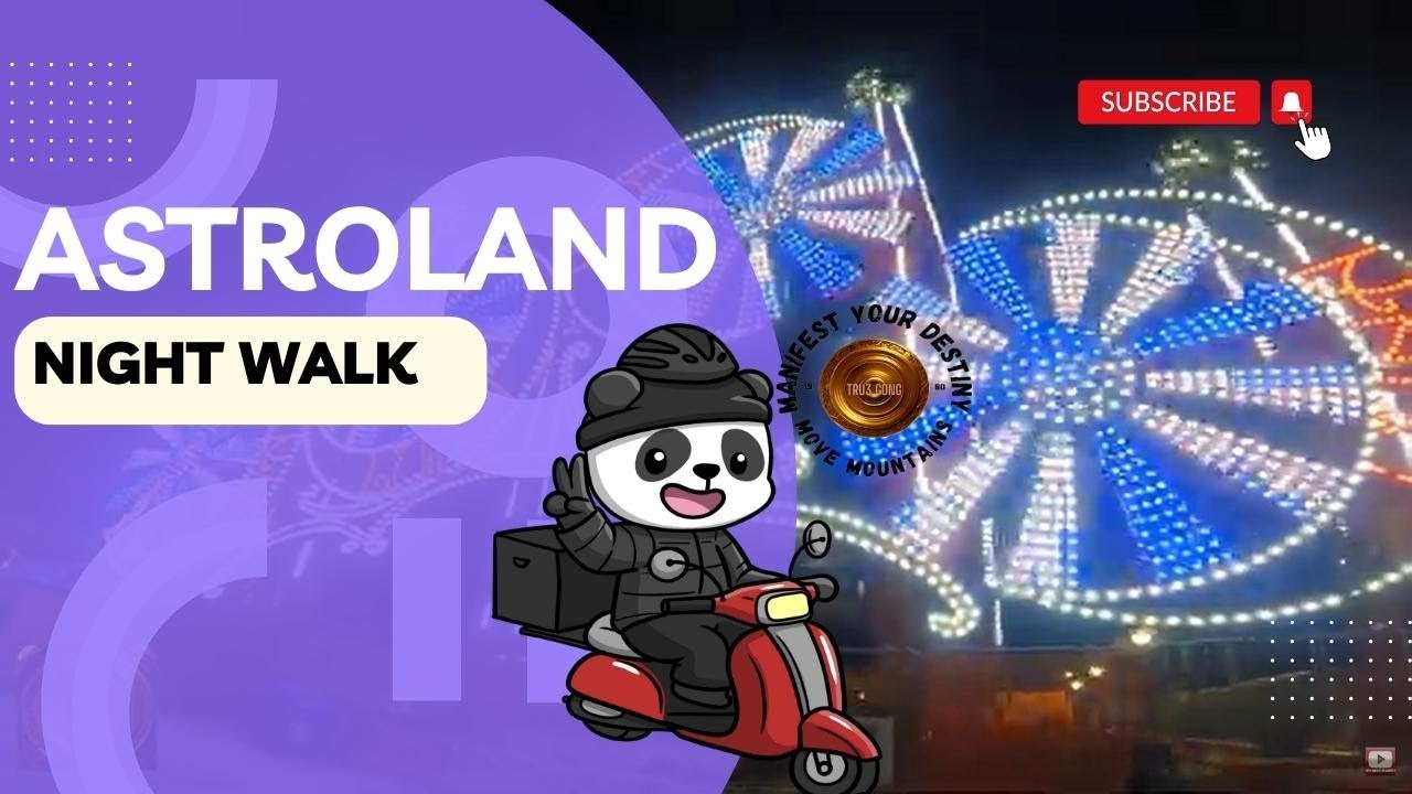 Coney Island at Night: Brooklyn’s Astro Land Walking Tour - YouTube