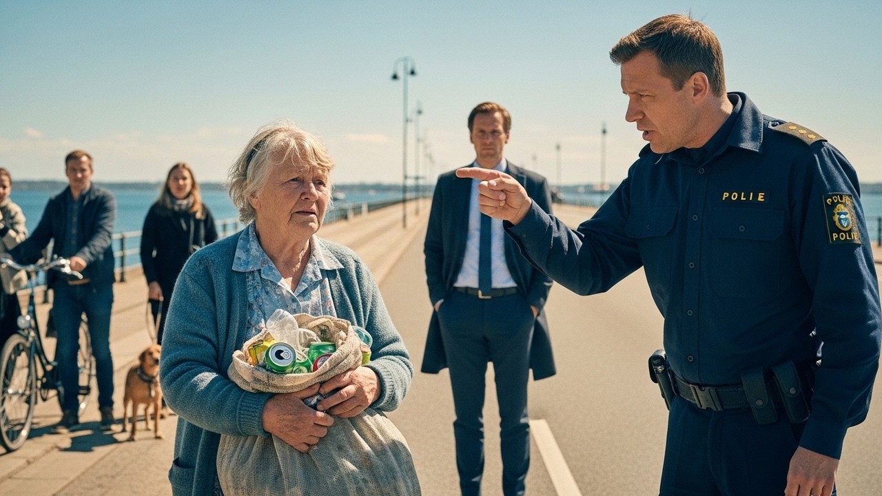 Kommissær ydmyger fattig kvinde, men aner ikke, hvem der ser på.