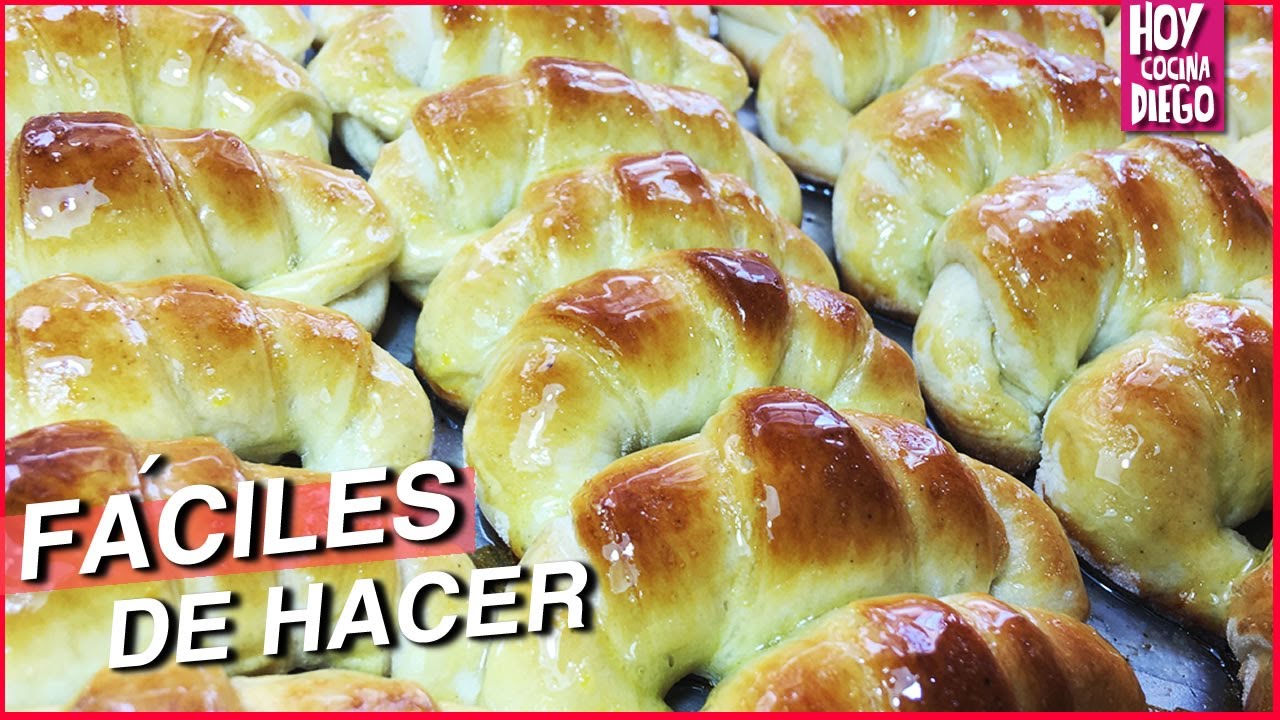 MEDIALUNAS SIN manteca y SIN hojaldre FACILES