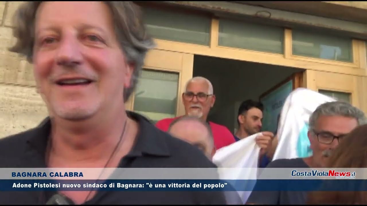 Adone Pistolesi nuovo sindaco di Bagnara: 