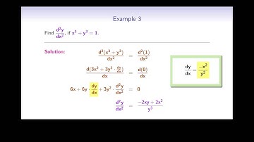 Implicit Differentiation and Logarithms