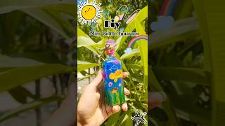 🐢🌊🐠DIY Mini Bottle Aquarium| Best Out of Waste Glass Art#bottleaquarium#shorts#bottlecraft#diy#craft