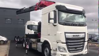 Daf 2019 Xf105 6 X 2 Fi F710Ra.2.26 Crane Mounted Tractor Unit