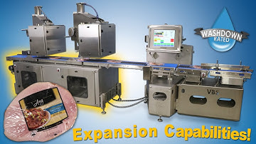 Two Top Washdown-Rated Weigh Price Labeler with Expansion Capabilities