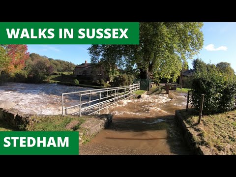 WALKS IN SUSSEX at STEDHAM, TROTTON, CHITHURST & IPING (SOUTH DOWNS NATIONAL PARK) [4K]
