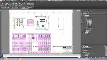 AutoCAD Electrical:  Working With Projects