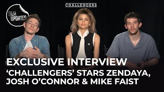 Zendaya, Josh O'Connor & Mike Faist 'CHALLENGERS' Q&A | Film Updates