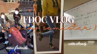 SPRING FIRST DAY OF CLASS VLOG + advice| Claflin University