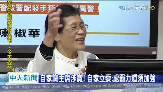 20200802中天新聞 昔揭弊聲音大、今黨主席涉貪 時力陷「雙標」打臉