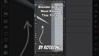 Blender Users Must Know This Trick 🔥 #blender #blendertips #3dshorts