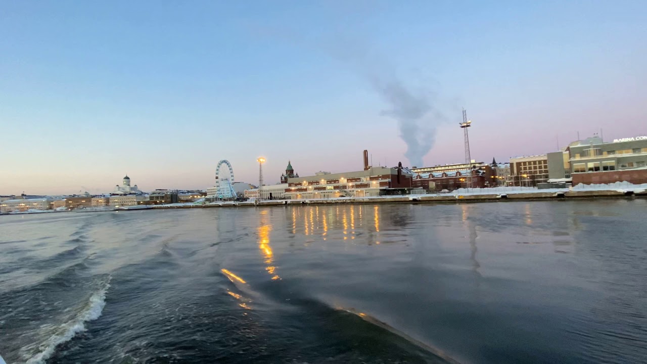 Timelapse from Suomenlinna ferry