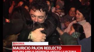 AUSONIA: MAURICIO PAJON REELECTO