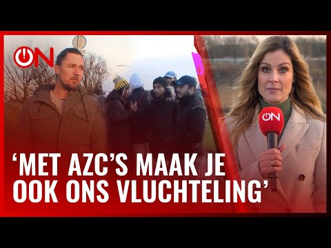 De wanhopige Richard krijgt groot AZC in zijn achtertuin en vreest voor veiligheid gezin