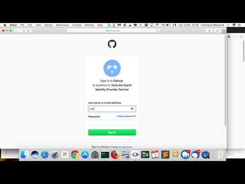 testlink - github oauth example