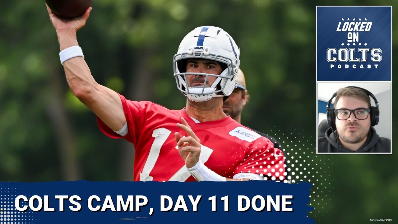INDIANAPOLIS COLTS CAMP, DAY 11: Daniel Jones, Justin Walley Put Their STAMP On the Red Zone