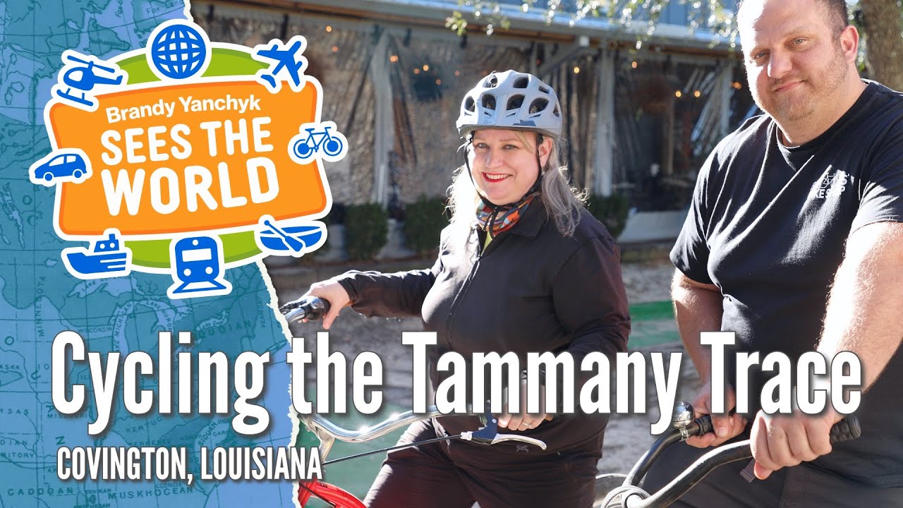 BRANDY YANCHYK SEES THE WORLD -  Cycling the Tammany Trace with Brooks’ Bike Shop