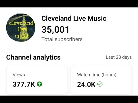 Cleveland Live Music Top 15 local music countdown THANKS FOR 35K subs