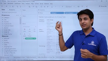 Tableau - Table Calculations