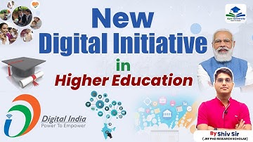 New Digital Initiative in Higher Education | Paper -1 | UGC NET 2024 | Apni University | By Shiv Sir