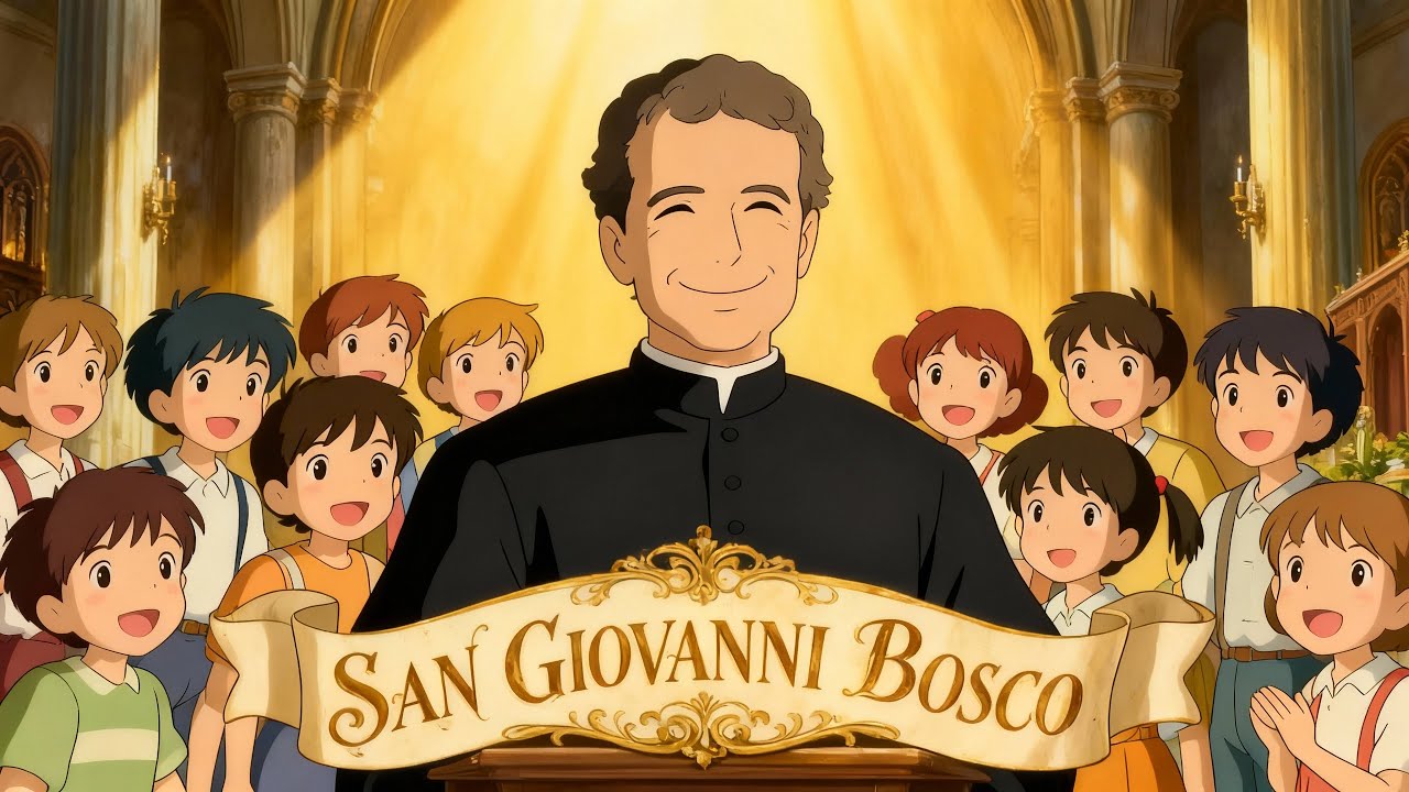 Святой Иоанн Боско: Анимированная история Святого молодёжи | Анимация в стиле Ghibli