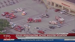 Gunman shot, in custody after Houston shooting