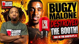 BACK TO BACK BARS LIKE THIS? | Bugzy Malone "Fire in the Booth" pt4 REACTION