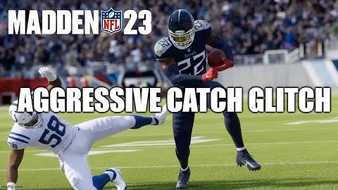 Madden 23 Glitches Cheats and Tips - Aggressive Catch Glitch