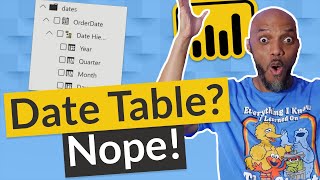 do you need a date table for time intelligence in power bi? nope! (quick measures)
