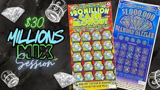 💲PROFIT Session on WA Lottery MILLIONS MIX! WA Lottery Scratchers
