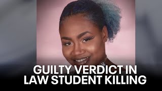 Guilty verdict in dismemberment of law student