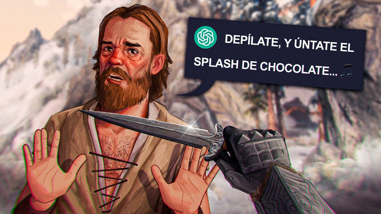 EL FUTURO DE LOS VIDEOJUEGOS 🤖 - SKYRIM CON INTELIGENCIA ARTIFICIAL 💬